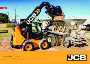 Csúszókormányzású rakodók JCB 3TS-8W
