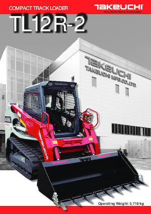 Csúszókormányzású rakodók Takeuchi TL 12 R2