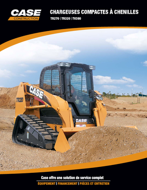 Csúszókormányzású rakodók Case TR 270