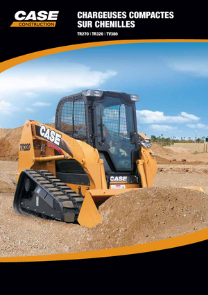 Csúszókormányzású rakodók Case TR 380