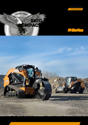 Csúszókormányzású rakodók Case TV450B