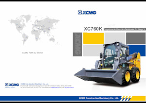 Csúszókormányzású rakodók XCMG XC760K 