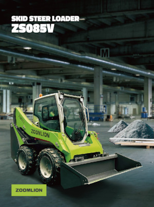 Csúszókormányzású rakodók Zoomlion ZS085V
