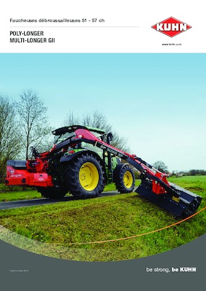 Rézsünyrók Kuhn Multi-Longer GII 5557 P