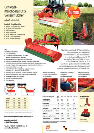 Rézsünyrók Humus SPS 155