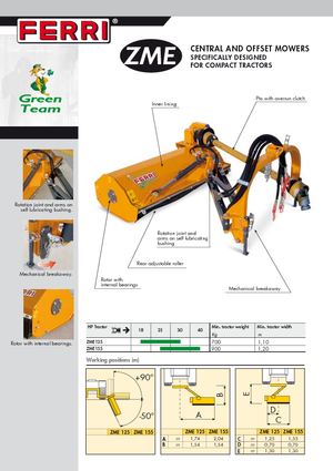 Rézsünyrók Ferri ZME 125 Green Team