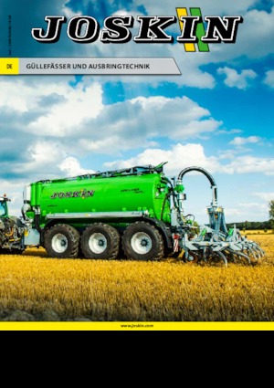 Hígtrágya injektálók Joskin TERRADISC 2 XXL 5000/40TDH