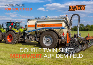 Hígtrágya tartályok KAWECO DOUBLE TWIN SHIFT 16000