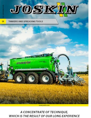 Hígtrágya tartályok Joskin TETRALINER 23500 T