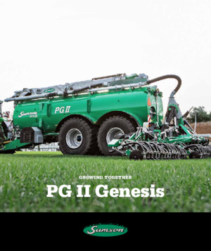 Hígtrágya tartályok Samson PG II 28 Genesis