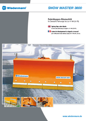 Hóekék - könnyű Wiedenmann 3800