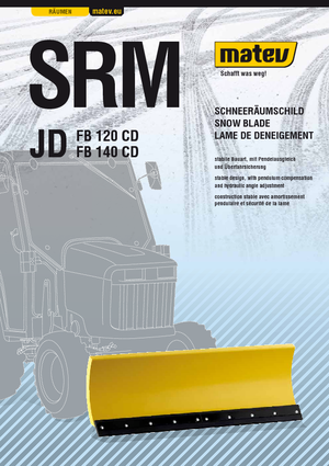 Hóekék - könnyű Matev SRM-FB 140 CD JD