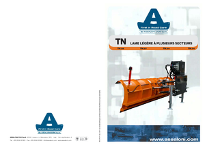 Hóekék rugós tolólappal Assaloni TN 25