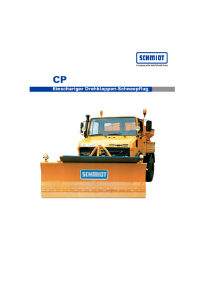 Hóekék csuklós tolólappal Schmidt CP 3