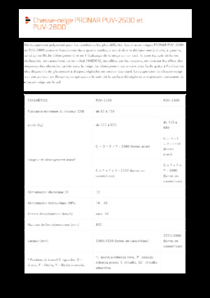 Hóekék csuklós tolólappal Pronar PUV 2800