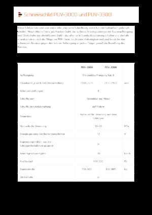 Hóekék csuklós tolólappal Pronar PUV 3300