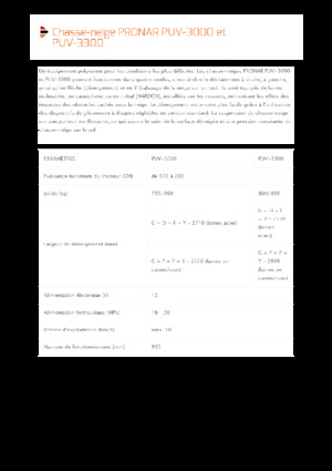 Hóekék csuklós tolólappal Pronar PUV 3300