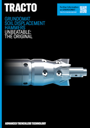 Talajkiszortásos kalapácsok TRACTO-Technik Grundomat S 130