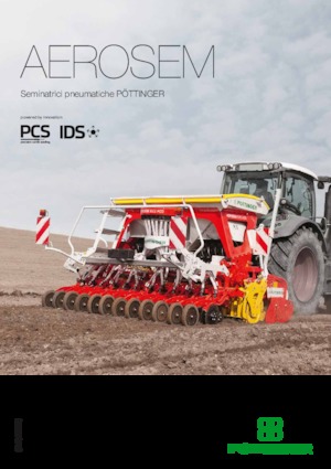 Vetőgépek Pöttinger Aerosem 4002 ADD