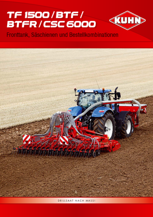 Vetőgépek Kuhn BTF 3000-24 DD