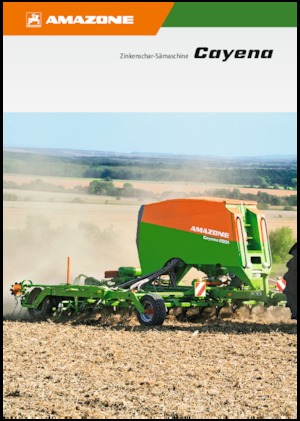 Vetőgépek Amazone Cayena 6001 C