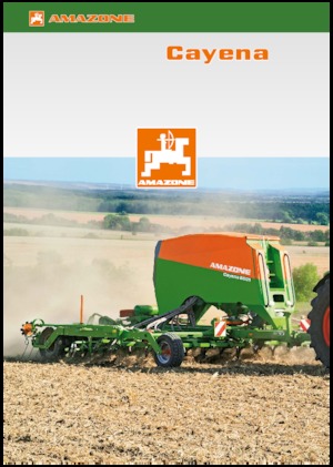 Vetőgépek Amazone Cayena 6001 C