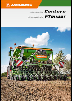 Vetőgépek Amazone Centaya 4000 Super RoTeC