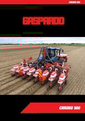 Vetőgépek Gaspardo Chrono 500-512