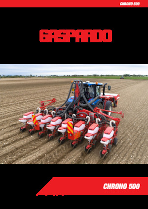 Vetőgépek Gaspardo Chrono 500-512