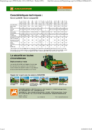 Vetőgépek Amazone D9 12000 Super