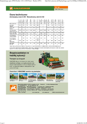 Vetőgépek Amazone D9 12000 Super