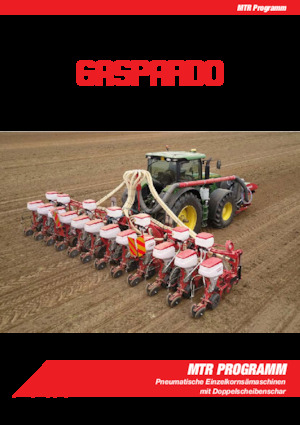 Vetőgépek Gaspardo Maga 8R