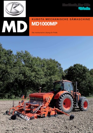 Vetőgépek Kubota MD1400MP FGS