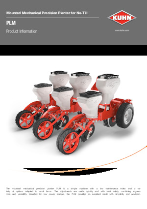 Vetőgépek Kuhn PLM 4000