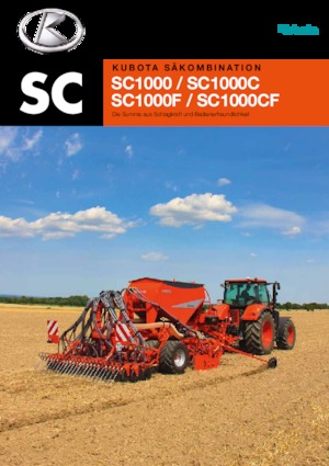 Vetőgépek Kubota SC1301 e-com