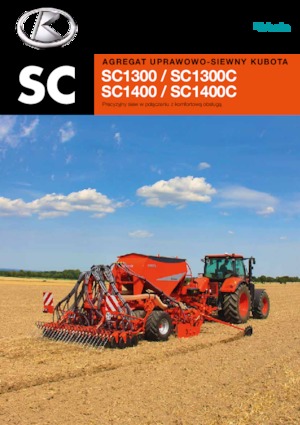 Vetőgépek Kubota SC1301 e-com