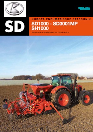 Vetőgépek Kubota SD3301MP e-bas