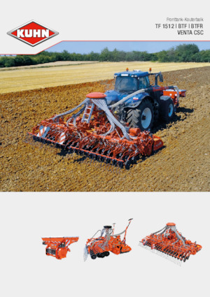 Vetőgépek Kuhn Venta TF 1512 IsoBus Vario 