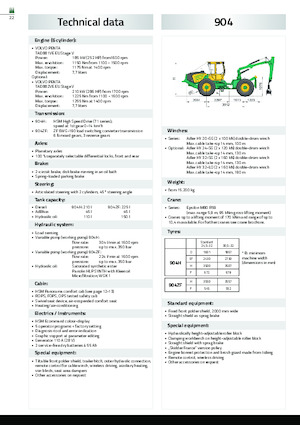 Speciális vonszolótraktorok HSM 904Z 6WD