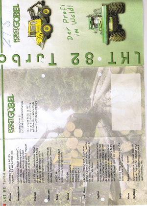 Speciális vonszolótraktorok ZTS LKT 82