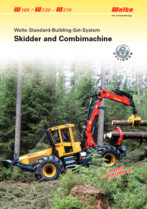 Speciális vonszolótraktorok Welte W 130 K