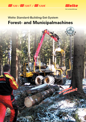 Speciális vonszolótraktorok Welte W 130