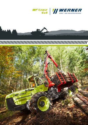 Speciális vonszolótraktorok Werner WF-trac 2460