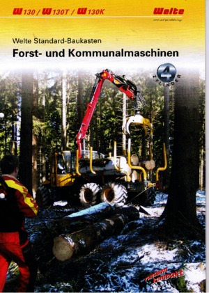 Speciális vonszolótraktorok Welte W 130 T