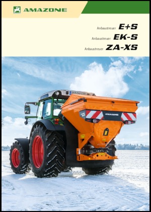 Csatlakoztatható szóróberendezések Amazone E+S 751 Special