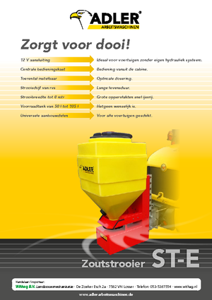 Csatlakoztatható szóróberendezések Adler ST-E 105 Profi