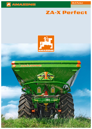 Műrágyaszórók Amazone ZA-X Perfect 602