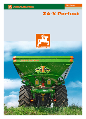 Műrágyaszórók Amazone ZA-X Perfect 602