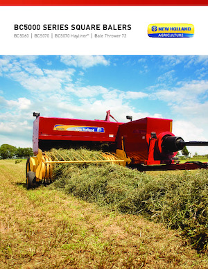 Kockabálázók New Holland BC 5070 Hayliner