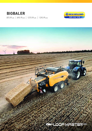 Kockabálázók New Holland BigBaler 1290 Plus Packer